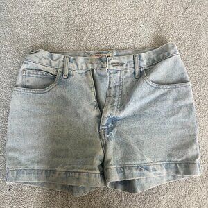 Used VINTAGE Guess Light Wash Denim Shorts